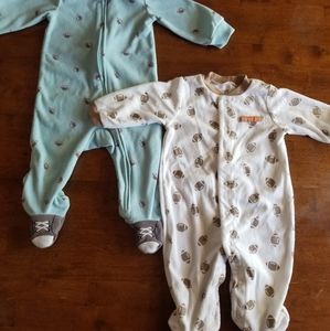 Carter's Mommys Allstar Footie Pajamas